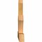 Ekena Millwork Richland Rough Sawn Timber Gable Bracket, Western Red Cedar, 72"W x 36"H x 4"D x 6"F, 12/12 Pitch GBW072X36X0406RIC00RWR - alternate 4